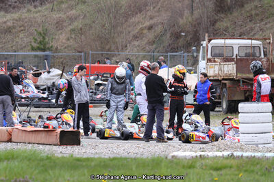 24/03/2013 : 1ère manche du Championnat du Sud 2013 à Lavelanet (Photos Stéphane Agnus) 2013 — karting