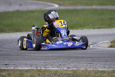 Elijah KALY — 24/03/2013 : 1ère manche du Championnat du Sud 2013 à Lavelanet (Photos Stéphane Agnus) 2013 — karting