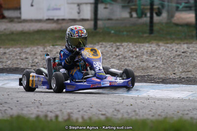 Enzo MONTI — 24/03/2013 : 1ère manche du Championnat du Sud 2013 à Lavelanet (Photos Stéphane Agnus) 2013 — karting