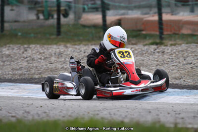 Evann MALLET — 24/03/2013 : 1ère manche du Championnat du Sud 2013 à Lavelanet (Photos Stéphane Agnus) 2013 — karting