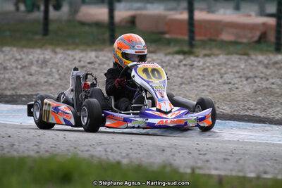 Loris CABIROU — 24/03/2013 : 1ère manche du Championnat du Sud 2013 à Lavelanet (Photos Stéphane Agnus) 2013 — karting