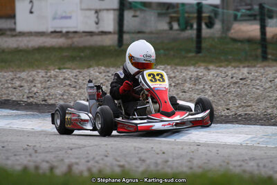 Evann MALLET — 24/03/2013 : 1ère manche du Championnat du Sud 2013 à Lavelanet (Photos Stéphane Agnus) 2013 — karting