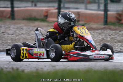 Dorian ROUX — 24/03/2013 : 1ère manche du Championnat du Sud 2013 à Lavelanet (Photos Stéphane Agnus) 2013 — karting