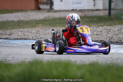 Mathieu FERRIE — 24/03/2013 : 1ère manche du Championnat du Sud 2013 à Lavelanet (Photos Stéphane Agnus) 2013 — karting