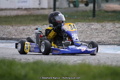 Elijah KALY — 24/03/2013 : 1ère manche du Championnat du Sud 2013 à Lavelanet (Photos Stéphane Agnus) 2013 — karting