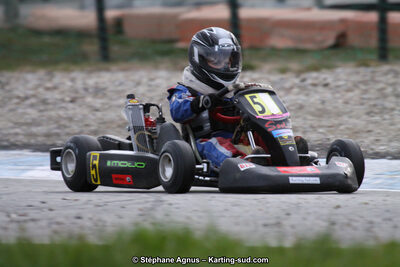 Killian MONTANDRAUD — 24/03/2013 : 1ère manche du Championnat du Sud 2013 à Lavelanet (Photos Stéphane Agnus) 2013 — karting