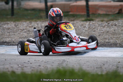 Enzo COSTET — 24/03/2013 : 1ère manche du Championnat du Sud 2013 à Lavelanet (Photos Stéphane Agnus) 2013 — karting