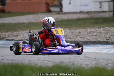 Mathieu FERRIE — 24/03/2013 : 1ère manche du Championnat du Sud 2013 à Lavelanet (Photos Stéphane Agnus) 2013 — karting