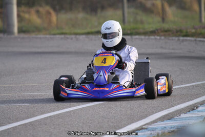 Enzo FELICIONI — 24/03/2013 : 1ère manche du Championnat du Sud 2013 à Lavelanet (Photos Stéphane Agnus) 2013 — karting