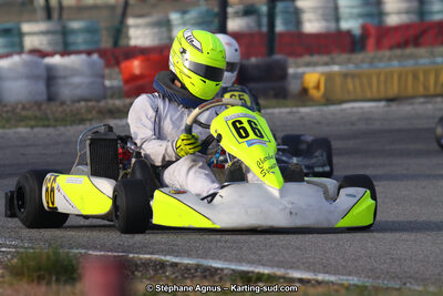 Léo FRANCHINI — 24/03/2013 : 1ère manche du Championnat du Sud 2013 à Lavelanet (Photos Stéphane Agnus) 2013 — karting