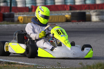 Léo FRANCHINI — 24/03/2013 : 1ère manche du Championnat du Sud 2013 à Lavelanet (Photos Stéphane Agnus) 2013 — karting