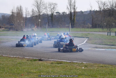 24/03/2013 : 1ère manche du Championnat du Sud 2013 à Lavelanet (Photos Stéphane Agnus) 2013 — karting