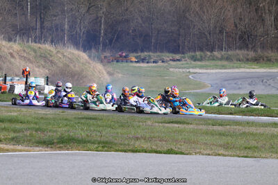 24/03/2013 : 1ère manche du Championnat du Sud 2013 à Lavelanet (Photos Stéphane Agnus) 2013 — karting