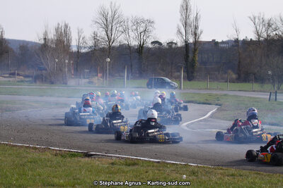 24/03/2013 : 1ère manche du Championnat du Sud 2013 à Lavelanet (Photos Stéphane Agnus) 2013 — karting