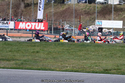 24/03/2013 : 1ère manche du Championnat du Sud 2013 à Lavelanet (Photos Stéphane Agnus) 2013 — karting
