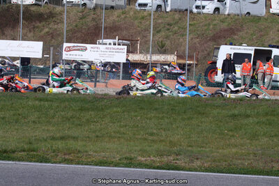 24/03/2013 : 1ère manche du Championnat du Sud 2013 à Lavelanet (Photos Stéphane Agnus) 2013 — karting