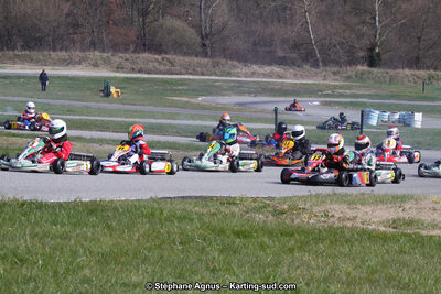 24/03/2013 : 1ère manche du Championnat du Sud 2013 à Lavelanet (Photos Stéphane Agnus) 2013 — karting