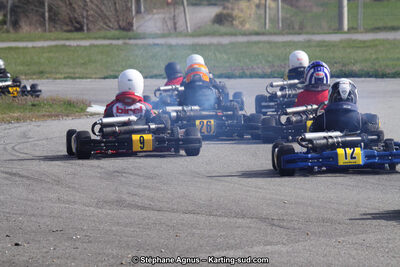 24/03/2013 : 1ère manche du Championnat du Sud 2013 à Lavelanet (Photos Stéphane Agnus) 2013 — karting