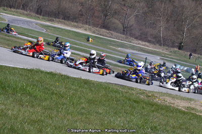 24/03/2013 : 1ère manche du Championnat du Sud 2013 à Lavelanet (Photos Stéphane Agnus) 2013 — karting