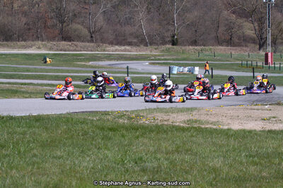 24/03/2013 : 1ère manche du Championnat du Sud 2013 à Lavelanet (Photos Stéphane Agnus) 2013 — karting