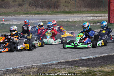 24/03/2013 : 1ère manche du Championnat du Sud 2013 à Lavelanet (Photos Stéphane Agnus) 2013 — karting