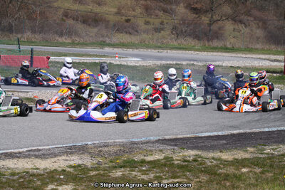 24/03/2013 : 1ère manche du Championnat du Sud 2013 à Lavelanet (Photos Stéphane Agnus) 2013 — karting