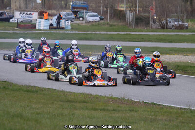 24/03/2013 : 1ère manche du Championnat du Sud 2013 à Lavelanet (Photos Stéphane Agnus) 2013 — karting