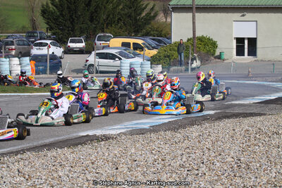 24/03/2013 : 1ère manche du Championnat du Sud 2013 à Lavelanet (Photos Stéphane Agnus) 2013 — karting