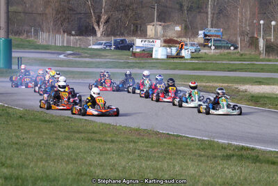 24/03/2013 : 1ère manche du Championnat du Sud 2013 à Lavelanet (Photos Stéphane Agnus) 2013 — karting