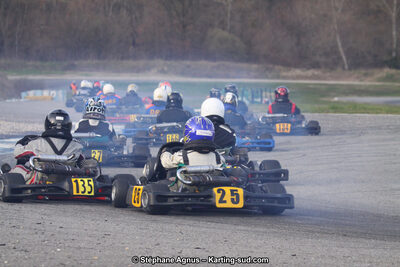 24/03/2013 : 1ère manche du Championnat du Sud 2013 à Lavelanet (Photos Stéphane Agnus) 2013 — karting