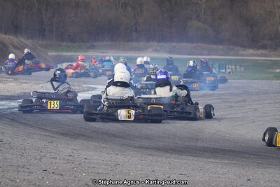 24/03/2013 : 1ère manche du Championnat du Sud 2013 à Lavelanet (Photos Stéphane Agnus) 2013 — karting
