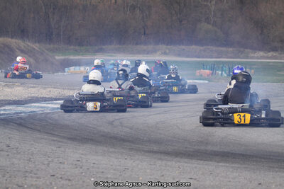 24/03/2013 : 1ère manche du Championnat du Sud 2013 à Lavelanet (Photos Stéphane Agnus) 2013 — karting