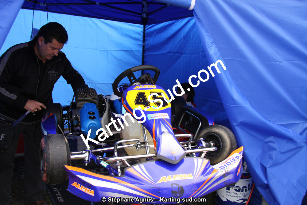 24/03/2013 : 1ère manche du Championnat du Sud 2013 à Lavelanet (Photos Stéphane Agnus) 2013 — karting