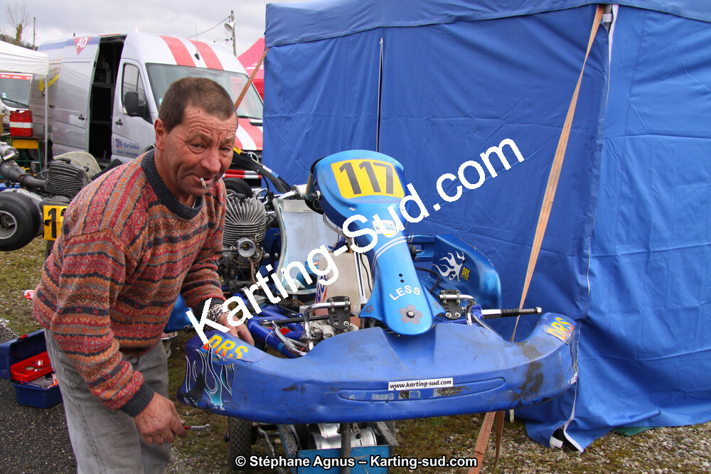 24/03/2013 : 1ère manche du Championnat du Sud 2013 à Lavelanet (Photos Stéphane Agnus) 2013 — karting