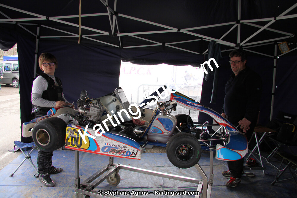 24/03/2013 : 1ère manche du Championnat du Sud 2013 à Lavelanet (Photos Stéphane Agnus) 2013 — karting