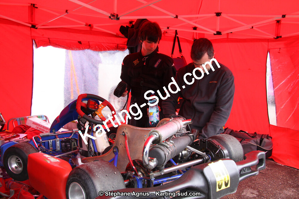 24/03/2013 : 1ère manche du Championnat du Sud 2013 à Lavelanet (Photos Stéphane Agnus) 2013 — karting