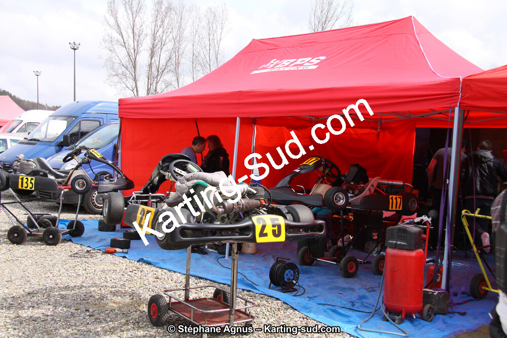24/03/2013 : 1ère manche du Championnat du Sud 2013 à Lavelanet (Photos Stéphane Agnus) 2013 — karting