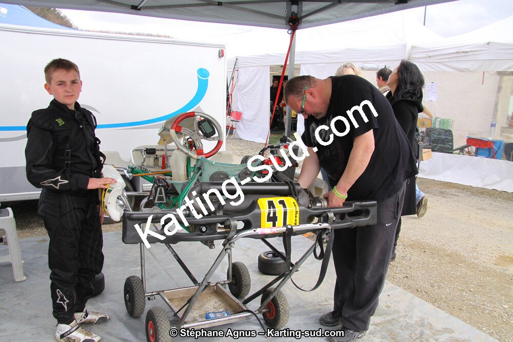 24/03/2013 : 1ère manche du Championnat du Sud 2013 à Lavelanet (Photos Stéphane Agnus) 2013 — karting