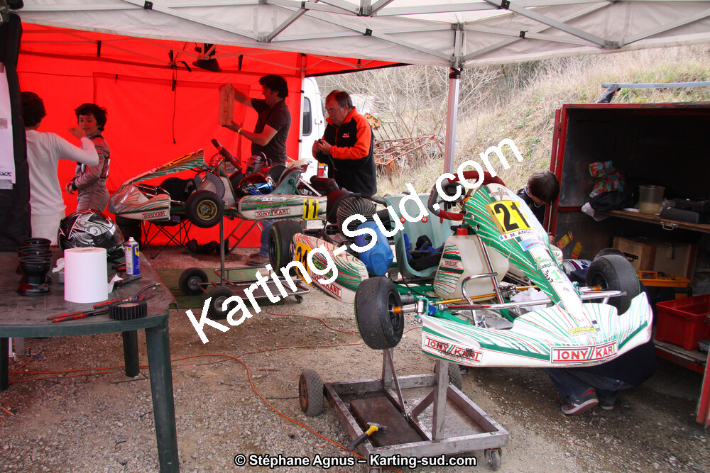 24/03/2013 : 1ère manche du Championnat du Sud 2013 à Lavelanet (Photos Stéphane Agnus) 2013 — karting