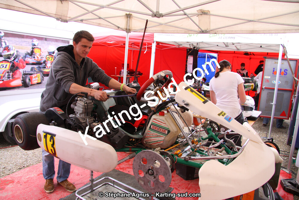 24/03/2013 : 1ère manche du Championnat du Sud 2013 à Lavelanet (Photos Stéphane Agnus) 2013 — karting