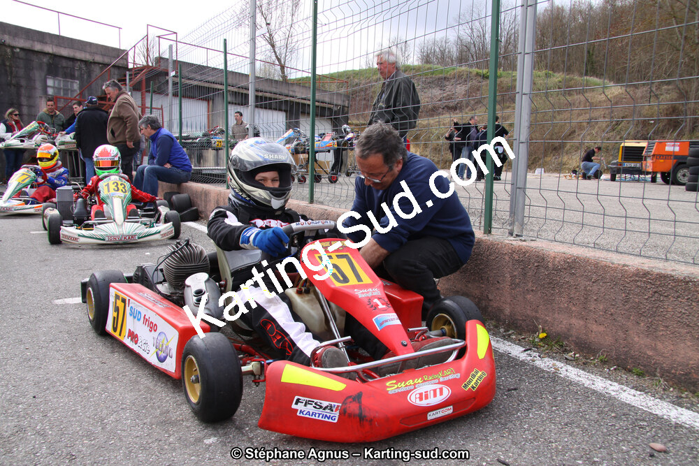24/03/2013 : 1ère manche du Championnat du Sud 2013 à Lavelanet (Photos Stéphane Agnus) 2013 — karting
