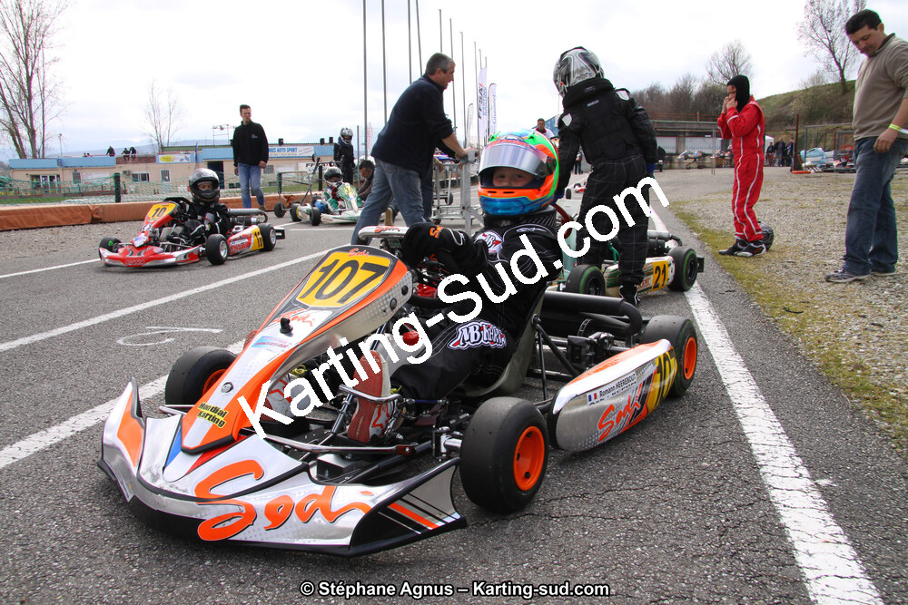 24/03/2013 : 1ère manche du Championnat du Sud 2013 à Lavelanet (Photos Stéphane Agnus) 2013 — karting