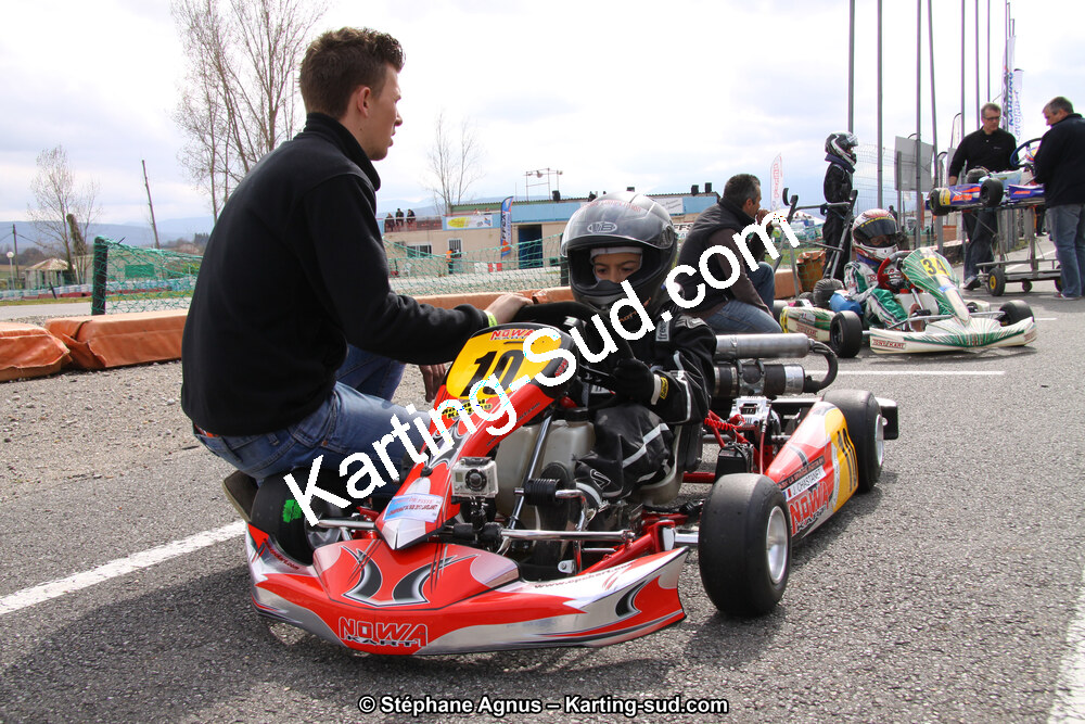 24/03/2013 : 1ère manche du Championnat du Sud 2013 à Lavelanet (Photos Stéphane Agnus) 2013 — karting