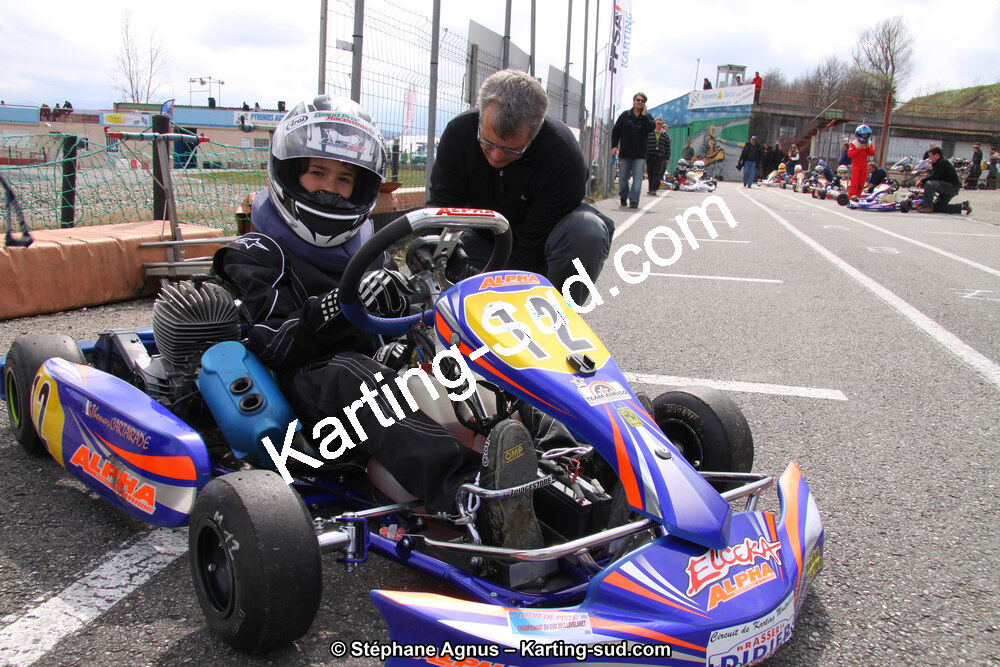 24/03/2013 : 1ère manche du Championnat du Sud 2013 à Lavelanet (Photos Stéphane Agnus) 2013 — karting