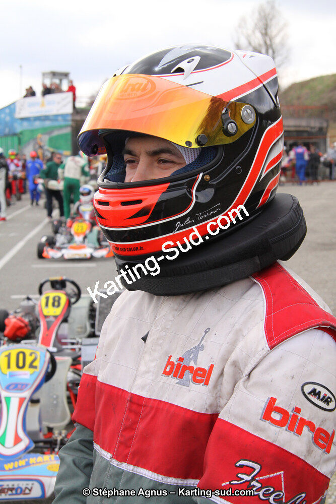 Julien TARROUX — 24/03/2013 : 1ère manche du Championnat du Sud 2013 à Lavelanet (Photos Stéphane Agnus) 2013 — karting