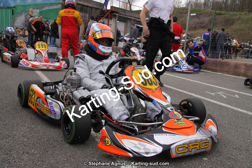 24/03/2013 : 1ère manche du Championnat du Sud 2013 à Lavelanet (Photos Stéphane Agnus) 2013 — karting