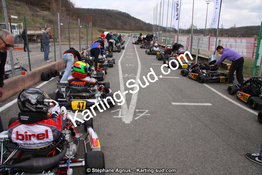 24/03/2013 : 1ère manche du Championnat du Sud 2013 à Lavelanet (Photos Stéphane Agnus) 2013 — karting