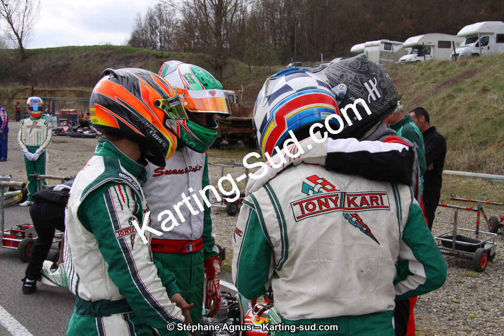 24/03/2013 : 1ère manche du Championnat du Sud 2013 à Lavelanet (Photos Stéphane Agnus) 2013 — karting