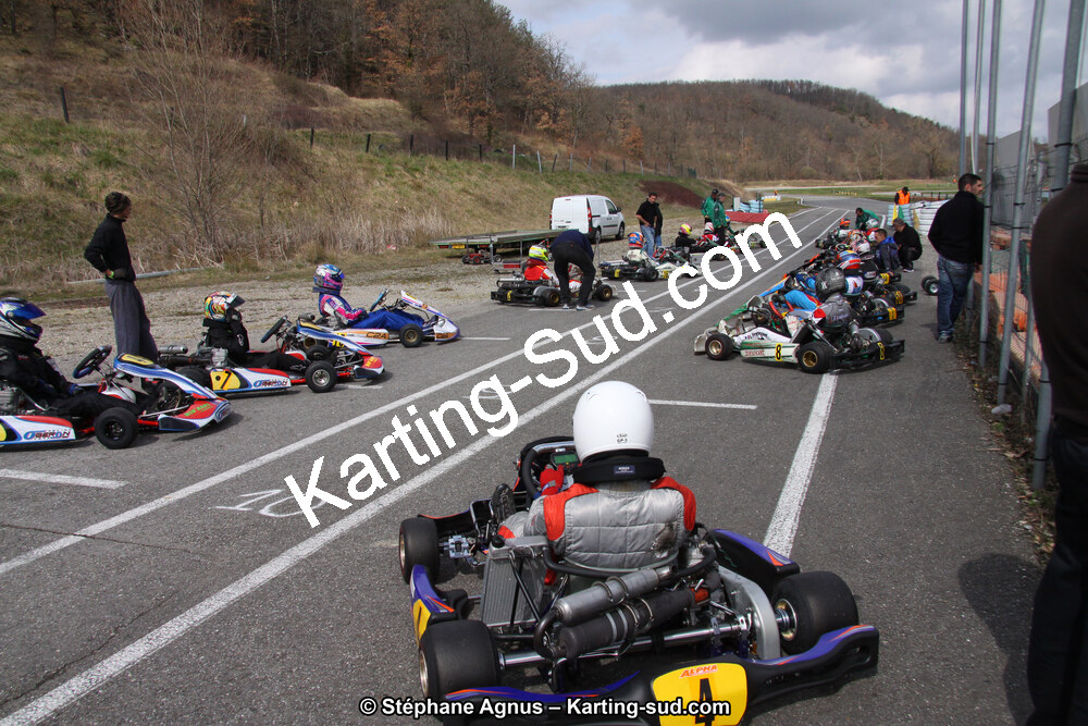 24/03/2013 : 1ère manche du Championnat du Sud 2013 à Lavelanet (Photos Stéphane Agnus) 2013 — karting