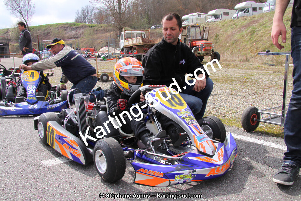 24/03/2013 : 1ère manche du Championnat du Sud 2013 à Lavelanet (Photos Stéphane Agnus) 2013 — karting